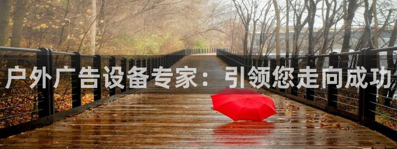 杏宇平台登录方法：户外广告设备专家：引领您走向成功